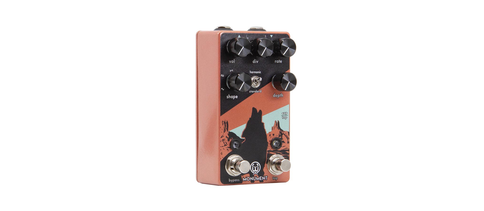 ギター Walrus Audio Monument Tap Tremolo V2 Walrus Audio Monument Harmonic Tap Tremolo V2| Dijkman Muziek