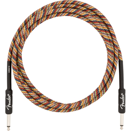 Fender Festival Rainbow 3 meter Instrumentkabel