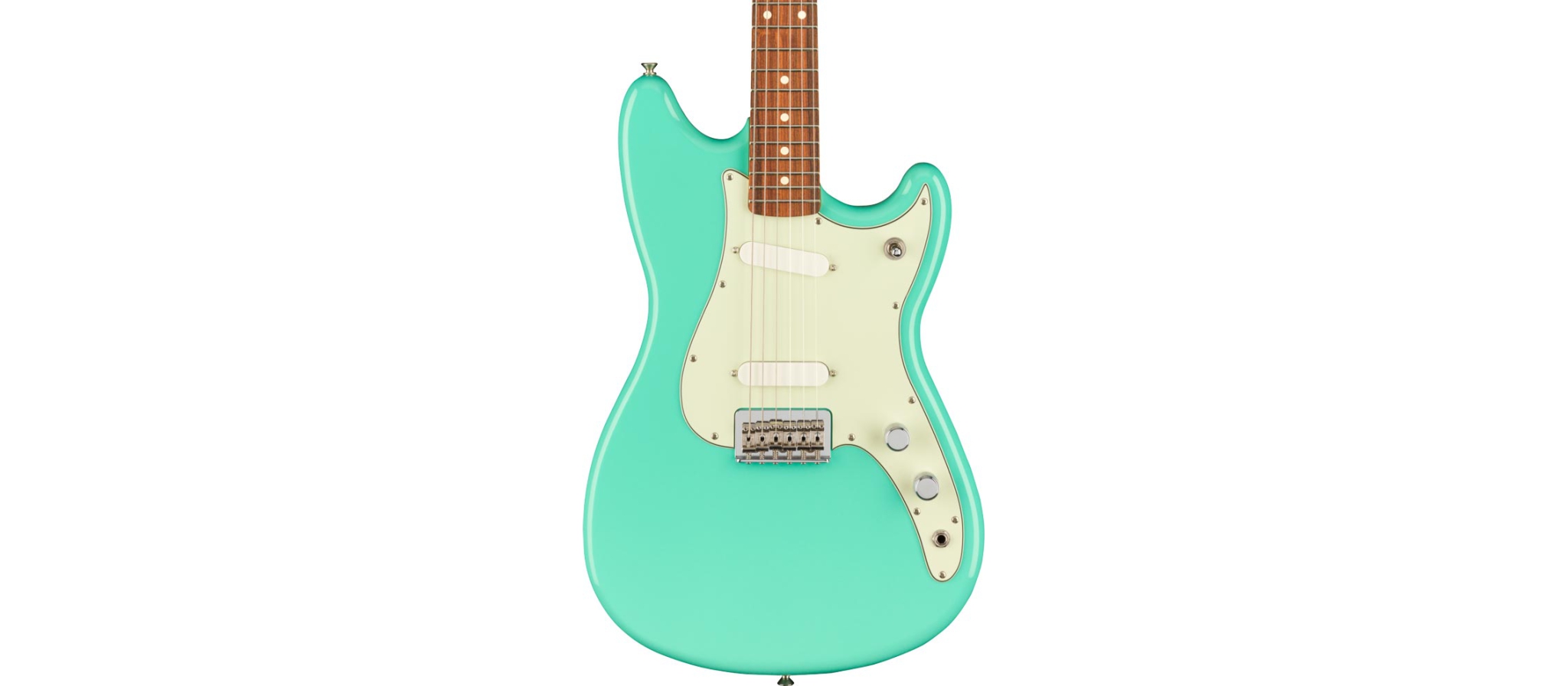 ギター Fender Player Duo Sonic Sea Foam Green Fender Duo Sonic PF Seafoam Green |Dijkman Muziek