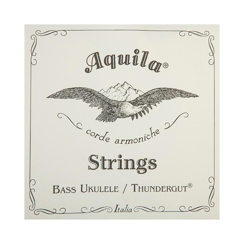 Aquila Bass ukulele Thundergut strings