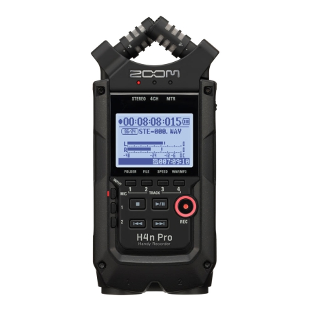 Zoom H4n Pro All Black Handy recorder