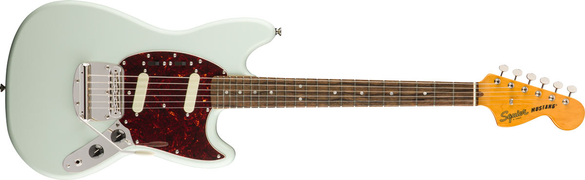 Squier Classic Vibe 60s Mustang Sonic Blue