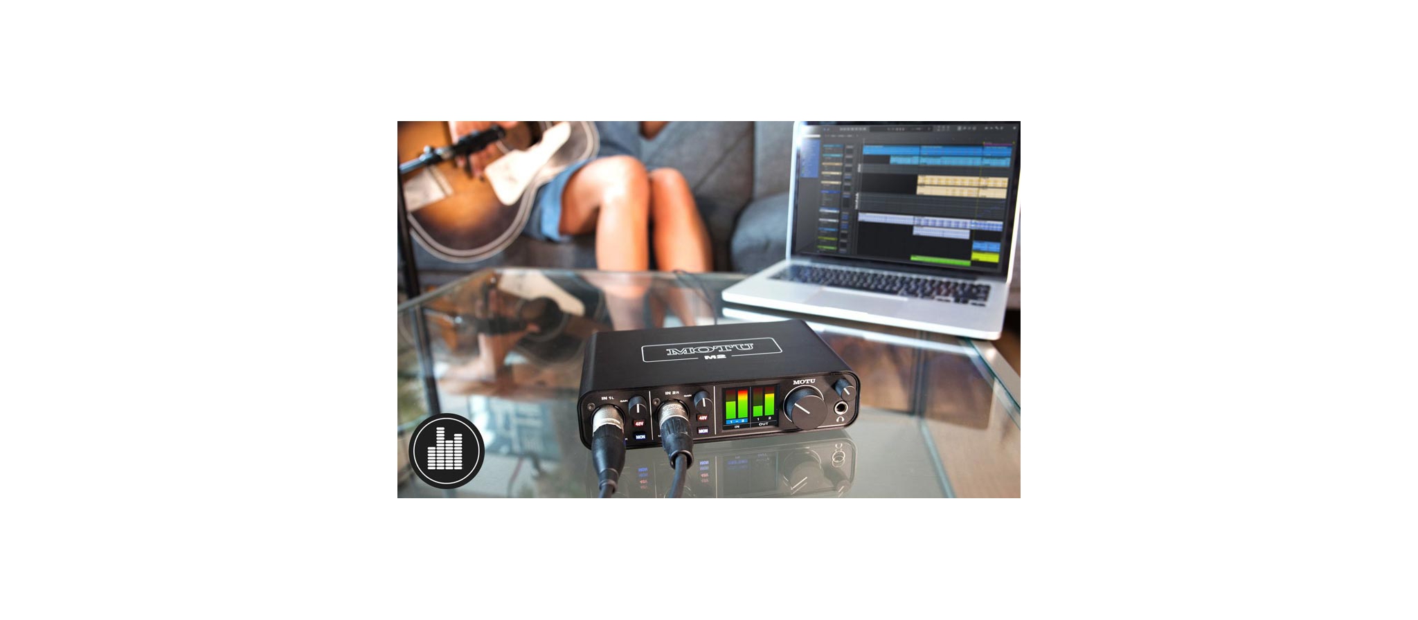 Motu M2 USB audio interface|audio interface |Dijkman Muziek