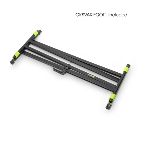 Gravity KS X2 Verstelbaar en opbouwbaar keyboard en piano standaard