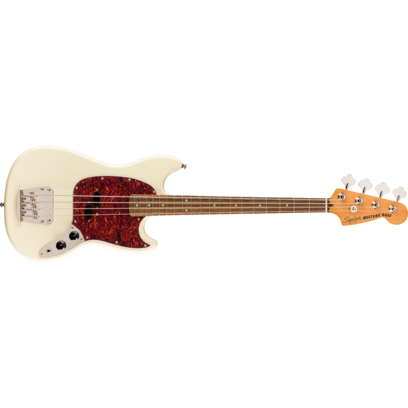 Squier Classic Vibe 60s Mustang Bass LRL Olympic White