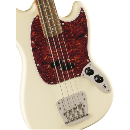 Squier Classic Vibe 60s Mustang Bass LRL Olympic White