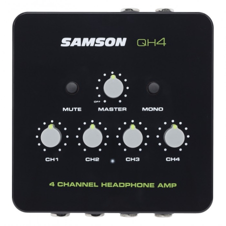 Samson KRQH4 4-kanaals hoofdtelefoon versterker
