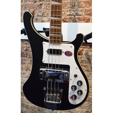 Rickenbacker 4003MBL Mat Black stereo