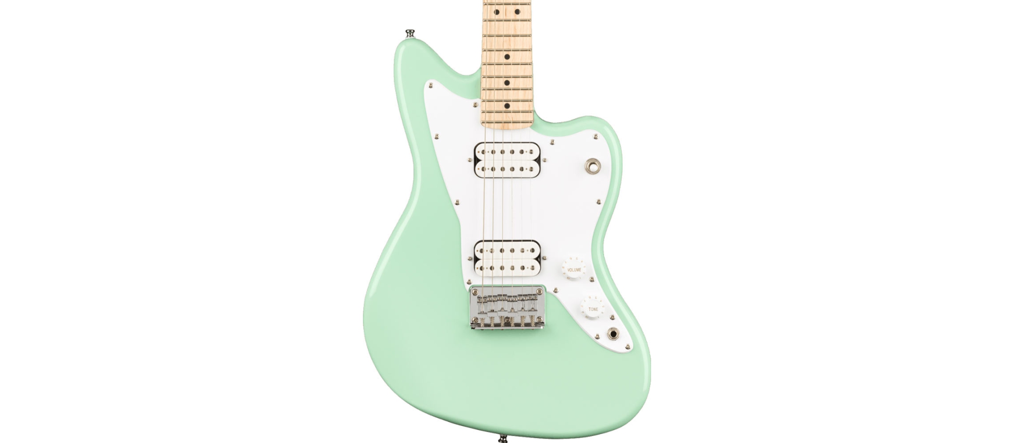 Squier Mini Jazzmaster HH Surf Green |Dijkmanmuziek