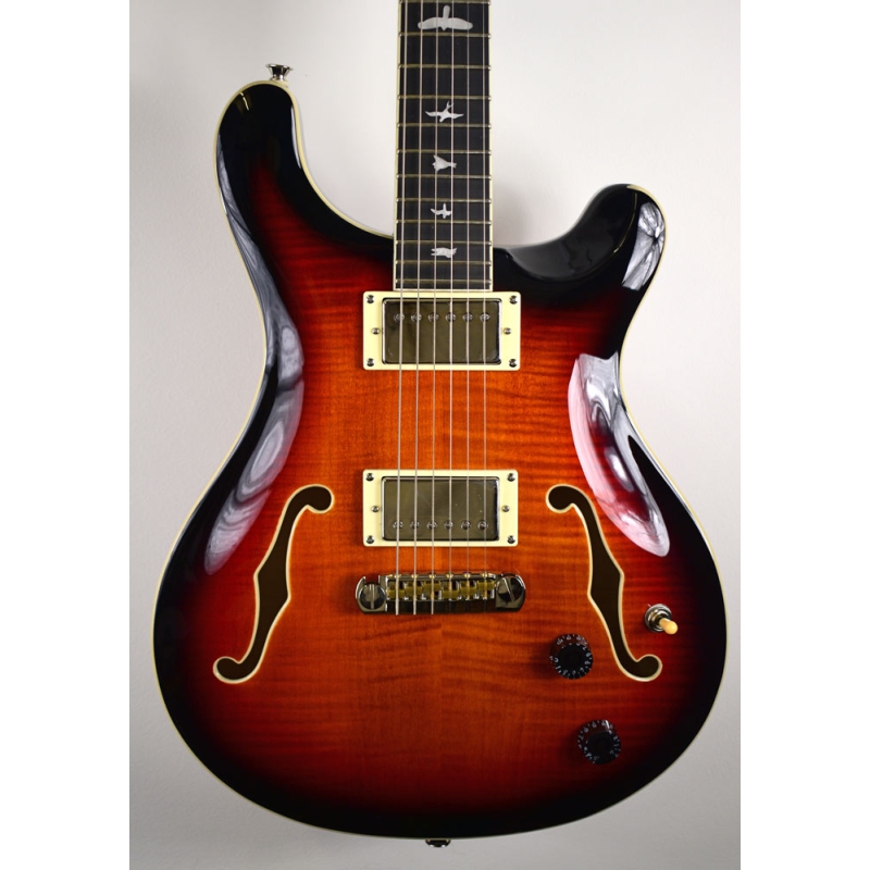 PRS SE Hollowbody II Tri-Colour Sunburst