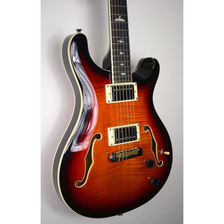 PRS SE Hollowbody II Tri-Colour Sunburst