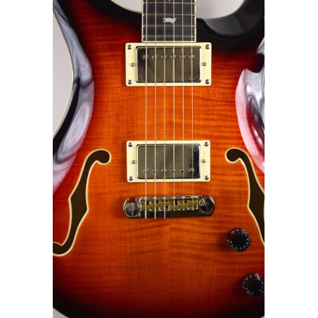 PRS SE Hollowbody II Tri-Colour Sunburst