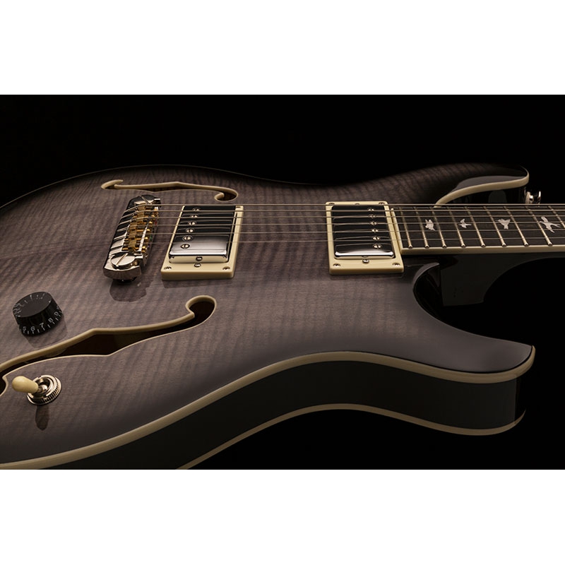 PRS SE Hollowbody II Charcoal Burst