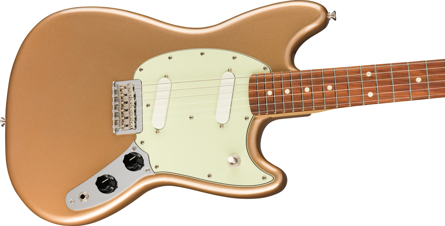 Fender Player Mustang PF Firemist Gold