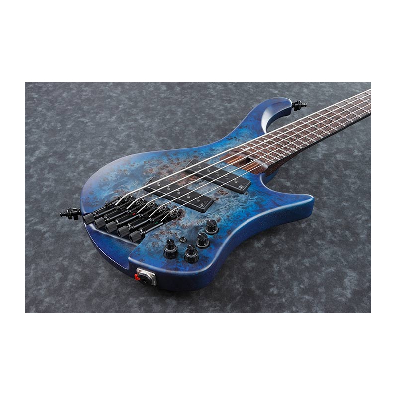 Ibanez EHB1505MS PLF  Pacific Blue Burst Flat