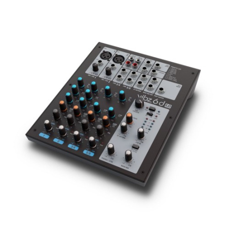 Ld Systems VIBZ 6 D6-Channel Mixing Console with DFX   Mixer