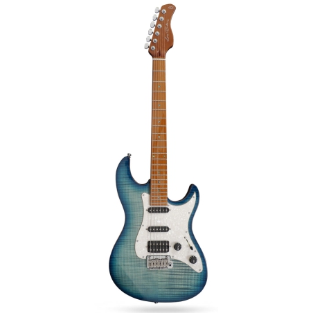 Sire Larry Carlton S7FM/TBL Transparant Blue