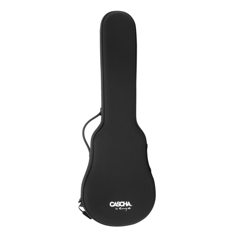 Cascha Carbon Ukulele zwart