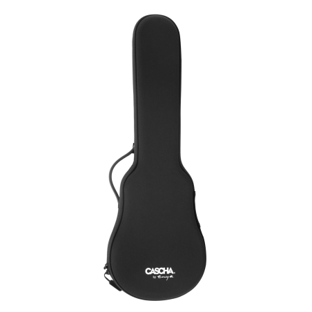 Cascha Carbon Ukulele zwart