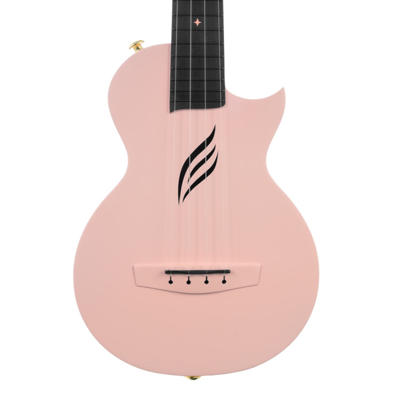 Cascha Carbon Ukulele Pink