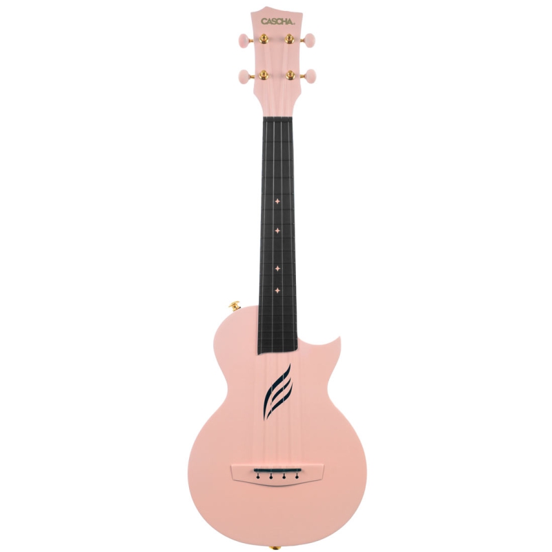 Cascha Carbon Ukulele Pink