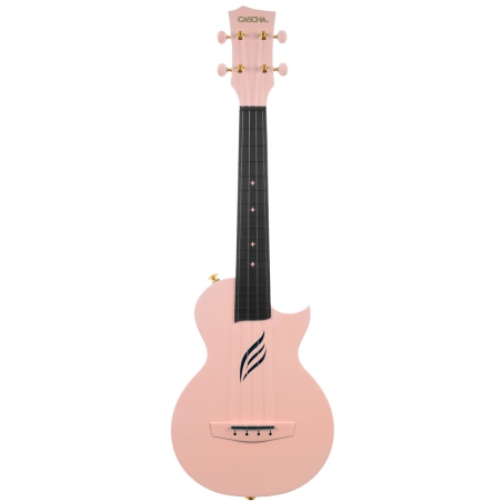 Cascha Carbon Ukulele Pink