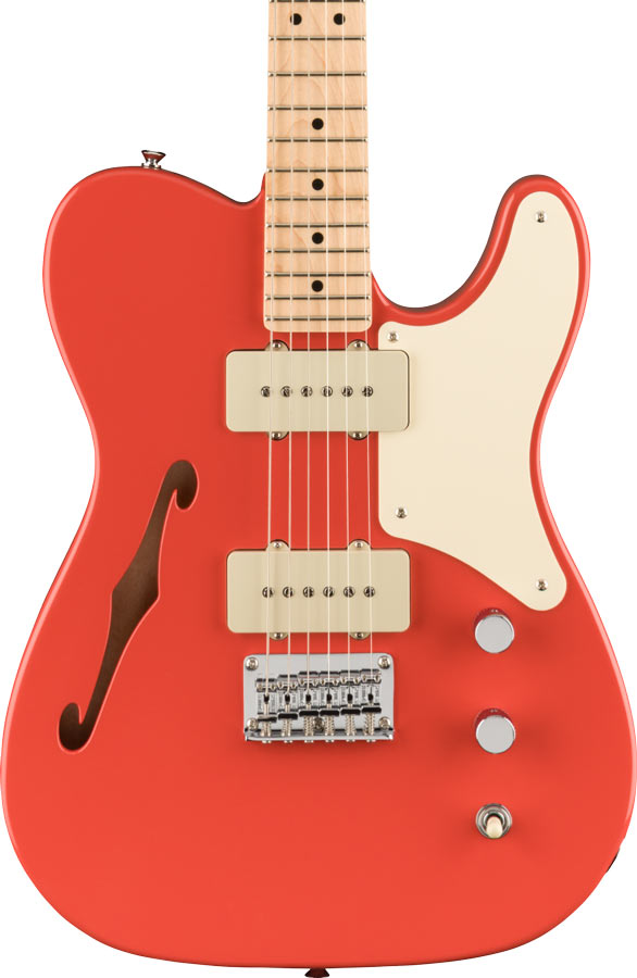 Squier Paranormal Carbronita Telecaster Thinline FRD