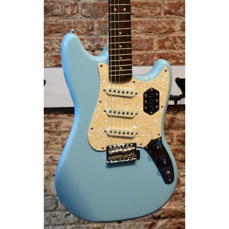 Squier Paranormal Cyclone LRL Daphne Blue