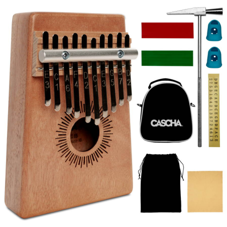 Cascha HH2145 10 Kalimba Mahogany Percussie