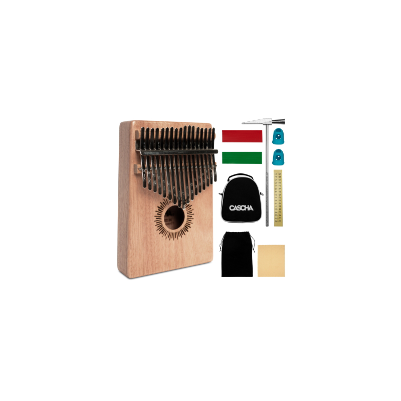 Cascha HH2146 17 Kalimba Mahogany Percussie