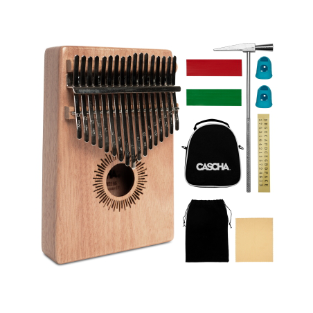 Cascha HH2146 17 Kalimba Mahogany Percussie