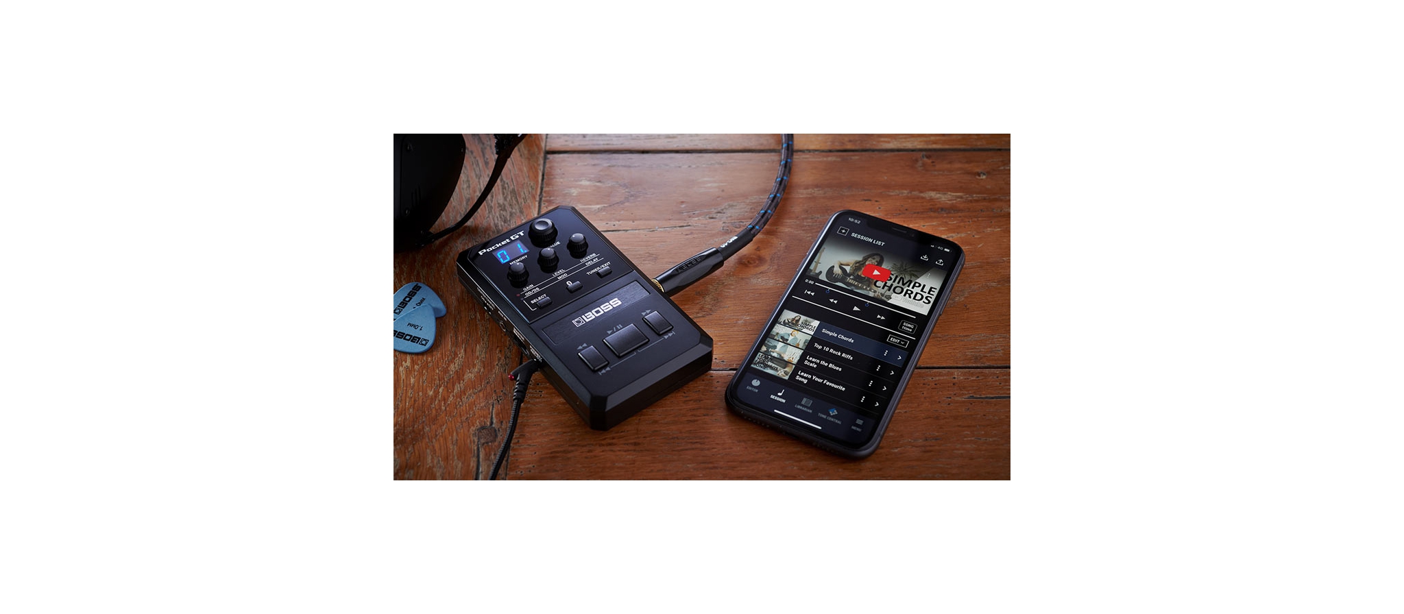 Boss Pocket GT|effectprocessor met je phone | Dijkman Muziek