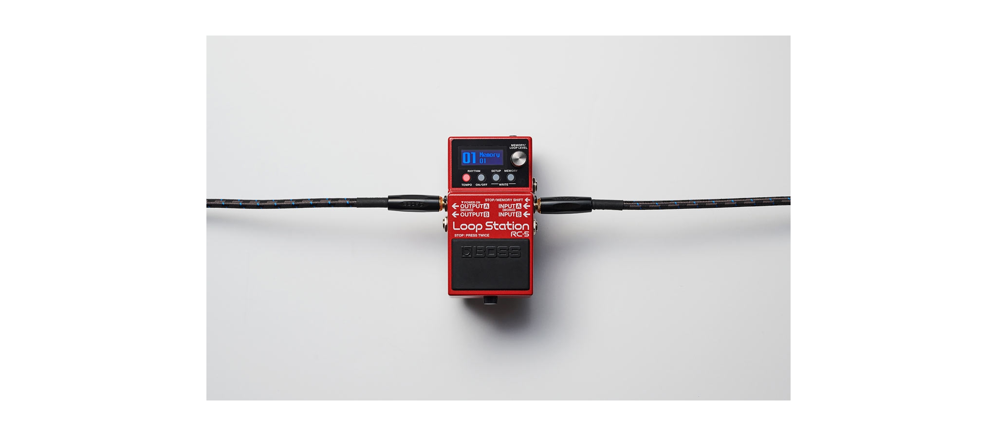 Boss RC-5 loopstation| Stereo loopstation pedaal| Dijkman Muziek