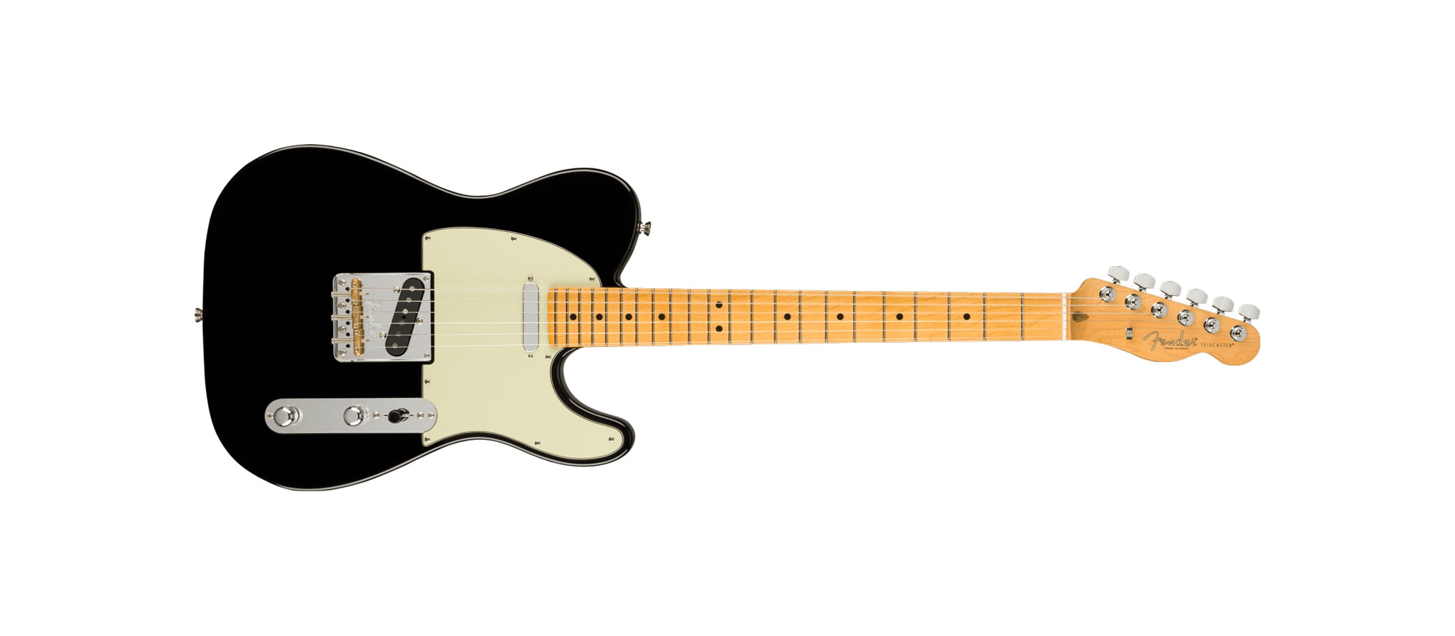 Fender American Professional II Telecaster MN Blk| Dijkmanmuziek