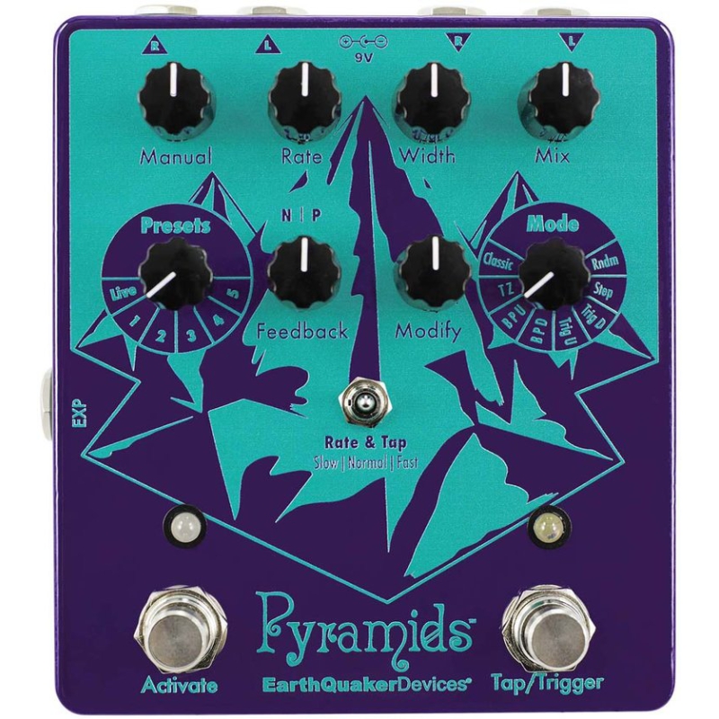 EarthQuaker Devices Pyramids Stereo Flanger