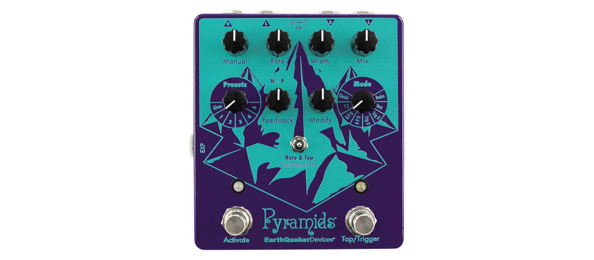 新品 EarthQuaker Devices Pyramids Stereo EarthQuaker Devices Pyramids | Stereo Flanger | Dijkmanmuziek