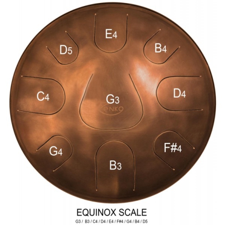 Zenko Metal Sounds tongue drum Equinox