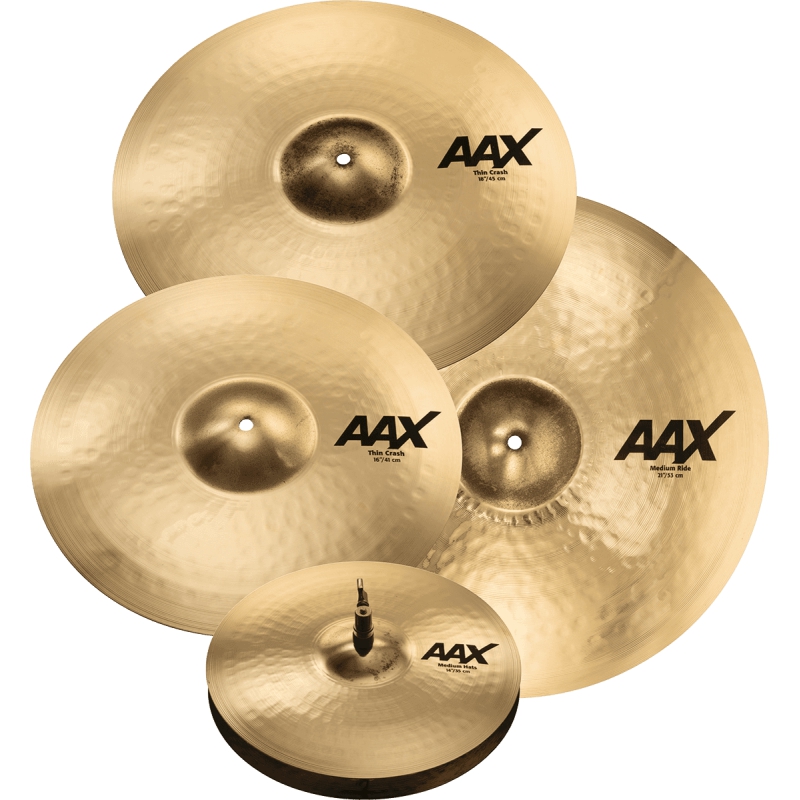 Sabian AAX Cymbal Set 25005xcpb