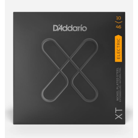 D'addario XTE1046 Regular Light XT Nickel