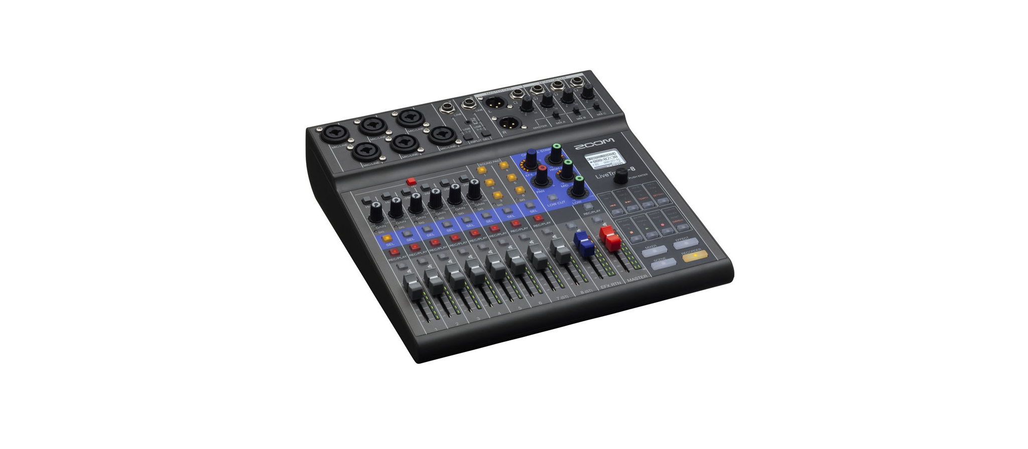 Zoom LiveTrak L-8 digitale mixer recorder| Dijkmanmuziek