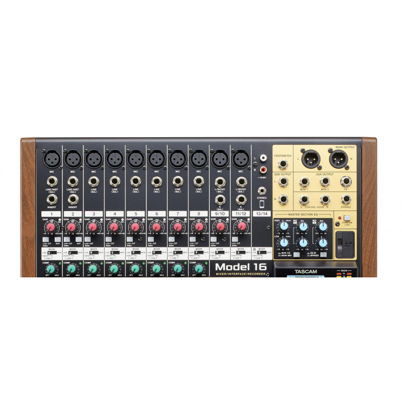 Tascam Model 16 mixer/interface