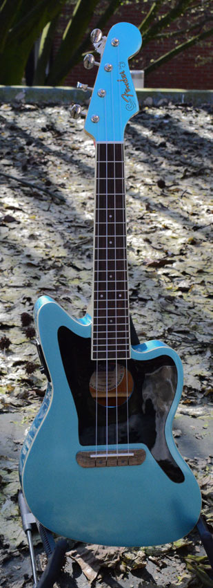 Fender Fullerton Jazzmaster Uke Tidepool
