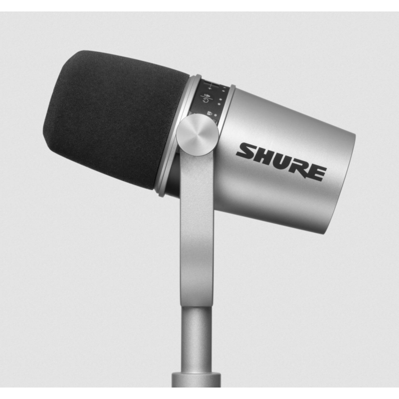 Shure MV7-S dynamische Podcast microfoon