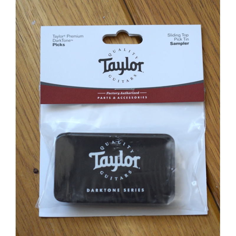 Taylor Premium DarkTone Picks Tin 9 picks