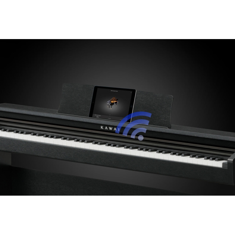 Kawai KDP120 B  Satin Black Digitale Home Piano