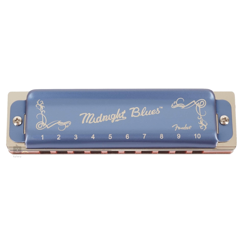 groep kleding stof Onbepaald Fender Midnight Blues C Diatonic harmonica | Dijkman Muziek