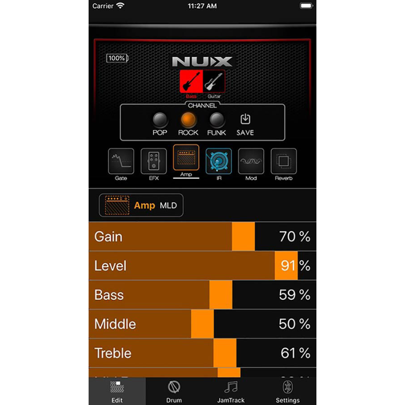 Nux MightyLite BT Bluetooth