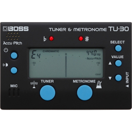 Boss TU-30 tuner metronoom