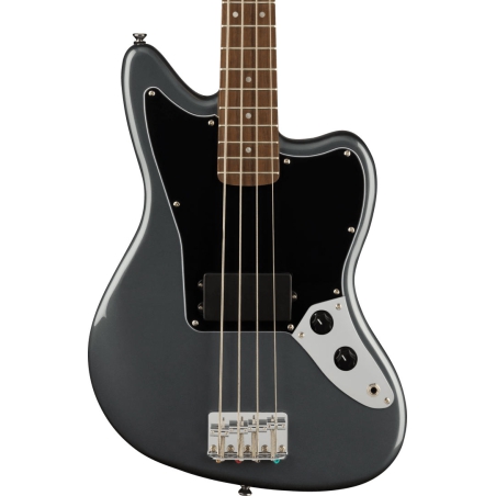 Squier Affinity Jaguar Bass H LRL Charcoal Frost Metallic