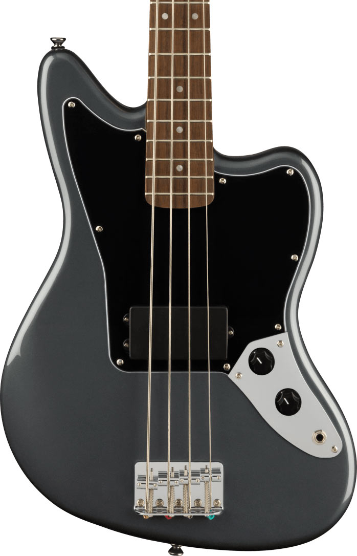 Squier Affinity Jaguar Bass H LRL Charcoal Frost Metallic